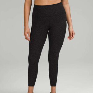 Lululemon Wunder Train High-Rise Tight with Pockets 25" black blaze size 6